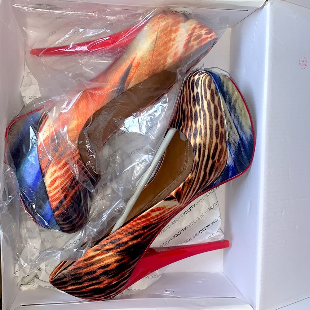ALDO Jerolda-65 platform pumps size 8